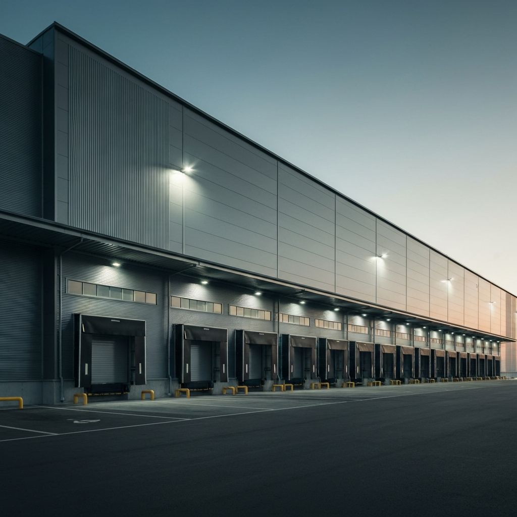 Dondurulmuş ürün depolama hizmeti için modern soğuk hava deposu