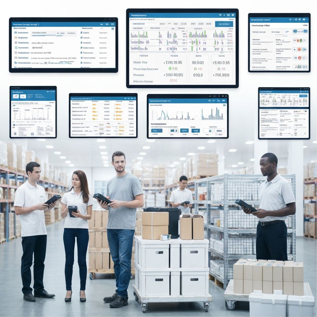 Rampa, stok ve sevkiyat koordinasyonu